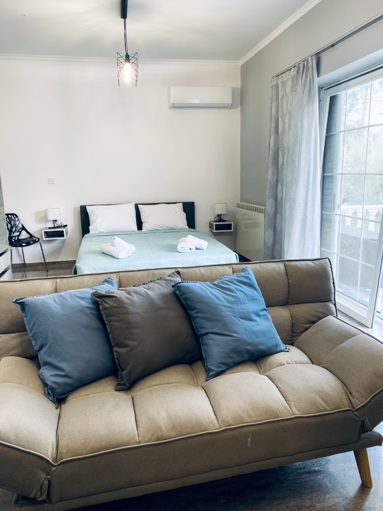 Die Ferienwohnungen Helios und Dion 12 Schlafzimmer vom Helios Apartment
